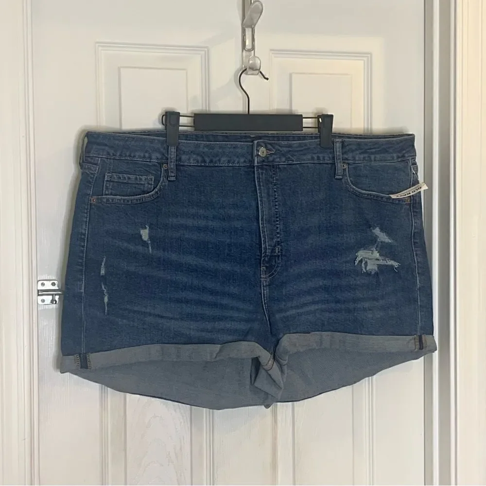 Old Navy OG Straight Hi-Rise Jean Shorts Size 24